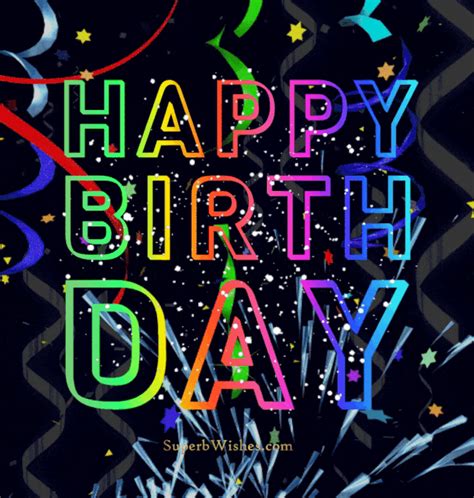 birthday stickers gif|Happy Birthday GIFs